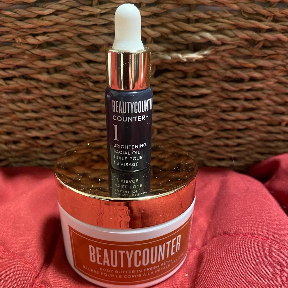 Beauty counter Body butter and facial oil